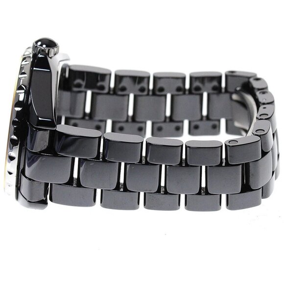 CHANEL J12 H3102 GMT Black Ceramic Black Dial Automatic Men's Watch_849627 main image 5